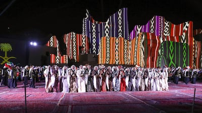 Leaders and members of the public gather for the launch.