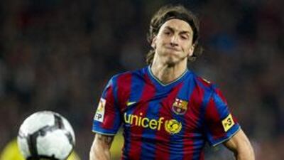 Ibrahimovic has netted 16 goals for Barca this season, although only one in the last month.