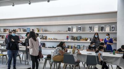 The Sharjah Art Foundation space, also called the Flying Saucer building. Antonie Robertson / The National