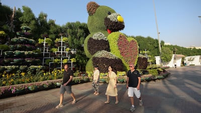 More than 150 million flowers from about 120 varieties were used last season