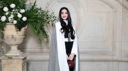 Yasmina El Abd at Dior's spring 2026 haute couture show in Paris. Photo: Dior