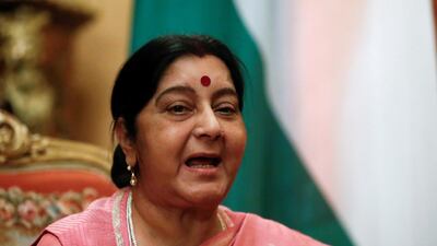 Indian Foreign Minister Sushma Swaraj has passed away. REUTERS