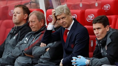 It was another frustrating day at the office for Arsene Wenger and Arsenal. Carl Recine / Reuters