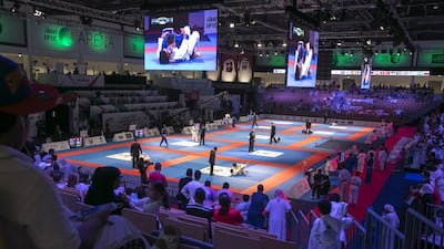 The two-week Abu Dhabi World Professional Jiu-Jitsu Championship will be held at the Ipic Arena. Silvia Razgova / The National
