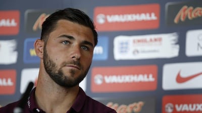Charlie Austin attends a press conference while on England duty on Thursday at St George's Park ahead of a pair of matches against Ireland and Slovenia. John Sibley / Action Images / Reuters / June 4, 2015
