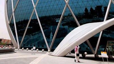 Aldar, the developer of the HQ, rose 6.7 per cent last week to close at Dh1.11 on Thursday. Sammy Dallal / The National