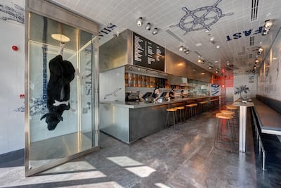 The seating options inside are somewhat limited. Courtesy The Butcher.