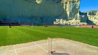 Gwadar Cricket Stadium in Balochistan. Courtesy: Fakhr-e-Alam Twitter / @falamb3