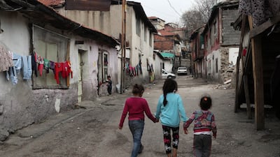 Syrians aged from six to 19 were involved in the study, which assessed the effects of the civil war. AFP