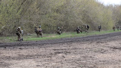 The Mozart Group was founded by Andy Milburn and comprises ex-military personnel who train Ukrainian recruits.