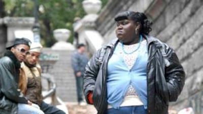 Gabourey Sidibe stars as Claireece "Precious" Jones in the film Precious: Based on the Novel Push by Sapphire.