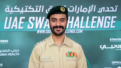 First Lieutenant Mohammed Al Hashmi, from Dubai Police Swat Team