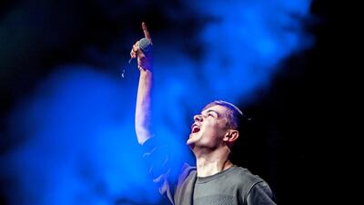 Dutch DJ Martin Garrix performing at the Heineken Music Hall in 2016. He will be in Dubai at the Bao Festival this November. AFP