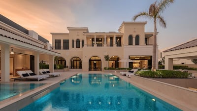 This nine-bedroom mansion is located in Dubai Hills, and is on the market for Dh78 million. Courtesy Luxhabitat Sotheby's International Realty