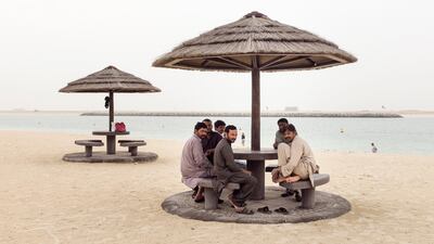 It's going to be a dusty weekend according to forecasters. Reem Mohammed / The National