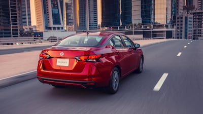 Heading into the city.