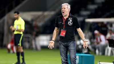 Eric Gerets, coach of Lekhwiya SC in the Qatar Stars League, has been approached by Al Ain to replace Jorge Fossati, who lasted 49 days as coach. John Berry / Getty Images