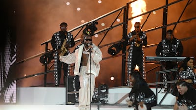 Burna Boy's performance on the big stage is a win for the Afrobeat genre. Getty Images