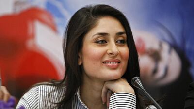 2) Kareena Kapoor Khan can command Rs8-8.5 crore per film. Forbes lists her earnings as Rs56.92 crore. Jeff Topping / The National