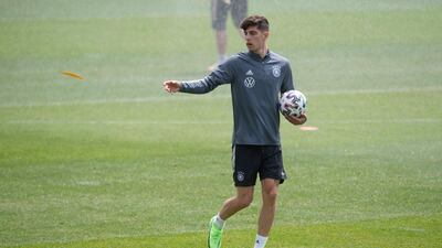 Kai Havertz has joined the squad. Getty