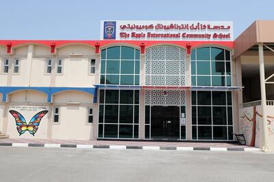 The Apple International Community School in Karama, Dubai. Pawan Singh / The National