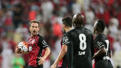 Everton Ribeiro was named in the Arabian Gulf League's Best XI after a season that produced nine goals and nine assists. Christopher Pike / The National