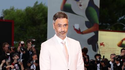 HIT: Wearing white, jury member Taika Waititi looked very chic indeed. 