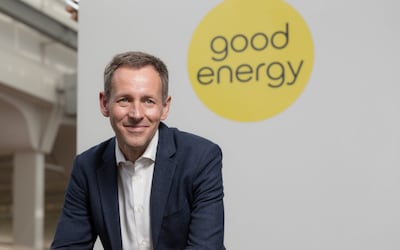 Nigel Pocklington, chief executive of Good Energy. Photo: Good Energy