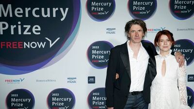Artists Bernard Butler and Jessie Buckley attend. PA via AP