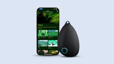 Low-frequency vibrations and synchronised music guide Sensate users through short relaxation sessions. Photo: Sensate UK