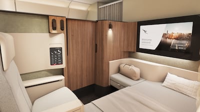 The airline's A350 first-class cabins are like a private suite in the sky