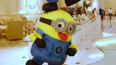 This Despicable Me cake by House of Cakes, Dubai took first place in the professional category. Delores Johnson / The National