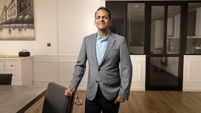 Harsh Garg has a full-time job while running two businesses on the side. Antonie Robertson / The National