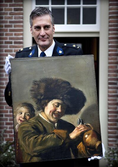 'Two Laughing Boys' by Frans Hals was also stolen last year. ANP