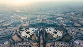 The sprawling Octagon headquarters in Egypt's New Capital to the east of Cairo. Photo: Middle East News Agency