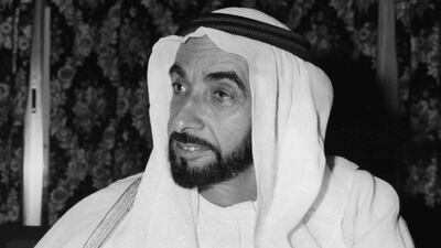Readers express their gratitude and admiration for Sheikh Zayed . Courtesy Sheikh Ahmed Bin Hamed Al Hamed