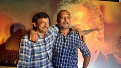 Nana Patekar and Ram Gopal Varma. Sandeep Mahankal / IANS