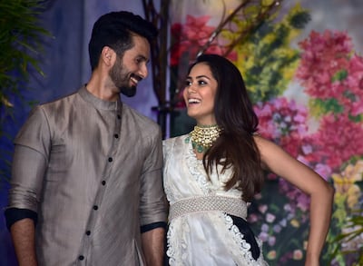 Bollywood actor Shahid Kapoor and Mira Rajput Kapoor married in 2015. Getty Images