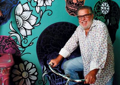 Richard Sandoval at Mr Taco