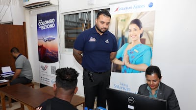 Airlines from Sri Lanka have set up desks to offer discounted fares to people who have overstayed.