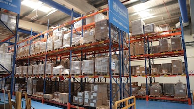 The shipment is expected to reach Lebanon within a few days. Photo: Dubai Media Office