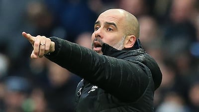 Manchester City manager Pep Guardiola. AFP