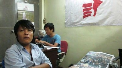 Moe Thway, a member of the Generation Wave protest group, is so far impressed with the transformation of Myanmar since a series reforms kicked in last year.