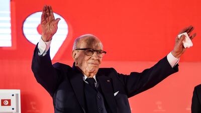 Former Tunisian president Beji Caid Essebsi had a 'severe health crisis' a week before his death in 2019. Photo: AFP