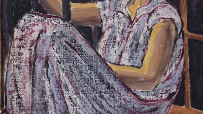 Inji Efflatoun 'Dreams of the Detainee', 1961. Barjeel Art Foundation