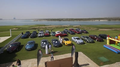 This weekend saw the first Concours of Aston Martin Cars at Yas Links Golf Club on Yas Island.