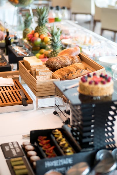 The breakfast buffet at Clinique La Prairie is mostly gluten free. Clinique La Prairie