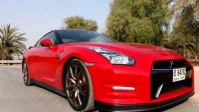 The Nissan GT-R is an incredibly fast road car that few rivals can match for speed and cornering ability, but it does suffer from a few design flaws, inside it at least. Fatima Al Marzooqi / The National