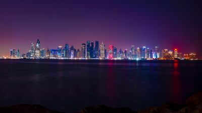 The Doha skyline. PA