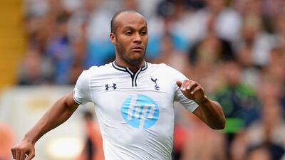Younes Kaboul is finally over his fitness issues with Tottenham, or so says manager Andre Villas-Boas. Michael Regan / Getty Images